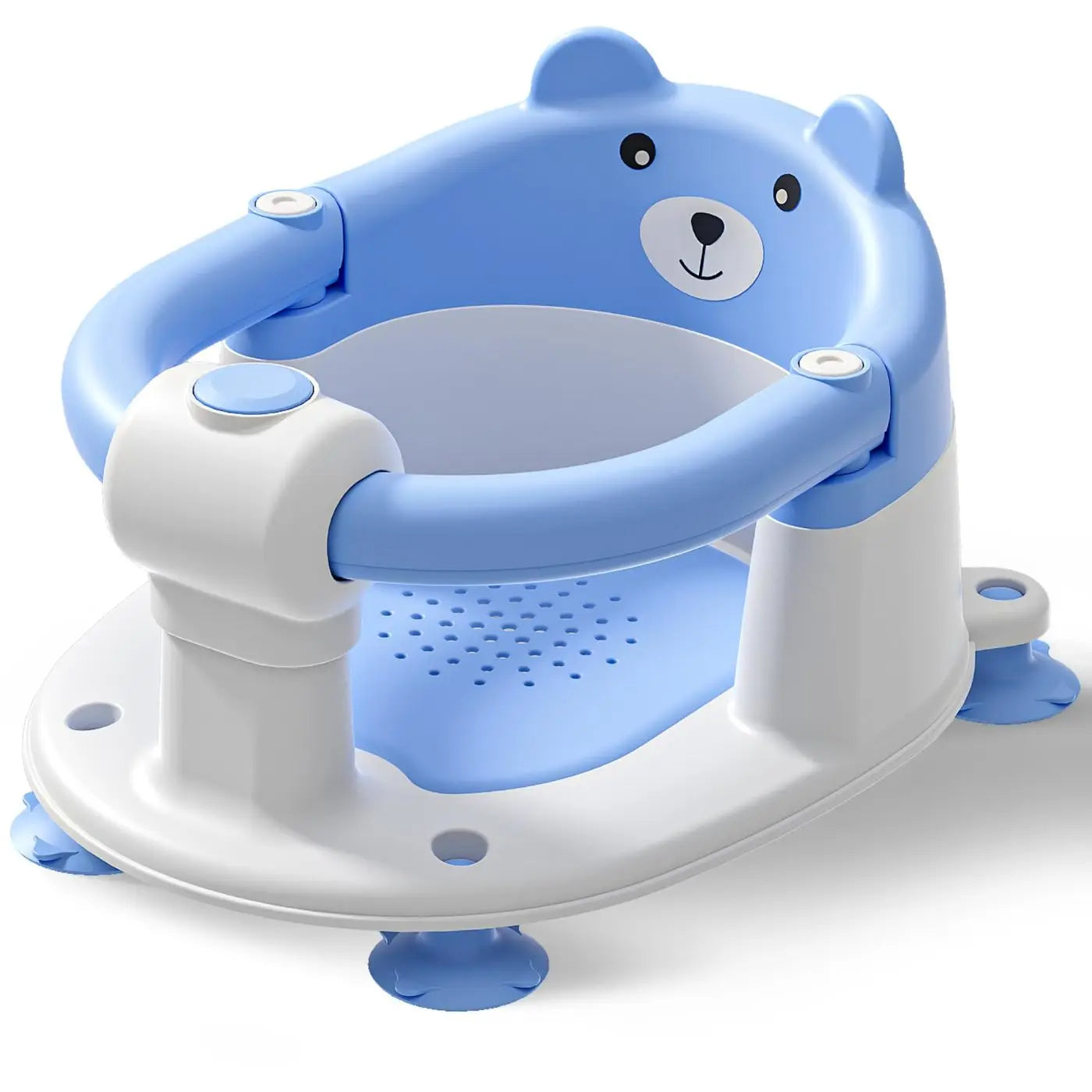 Baby Bath Seat For Babies Non-Slip Infant Chair With 4 Suction
