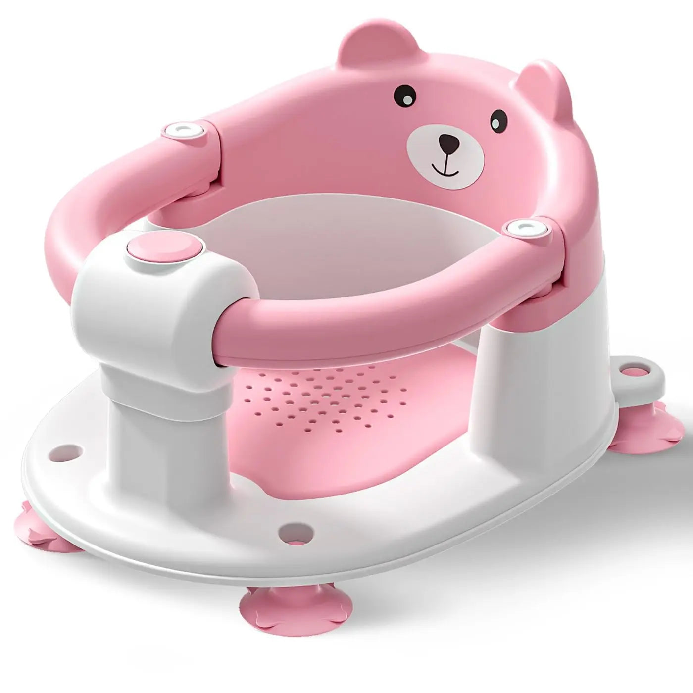 Baby Bath Seat For Babies Non-Slip Infant Chair With 4 Suction
