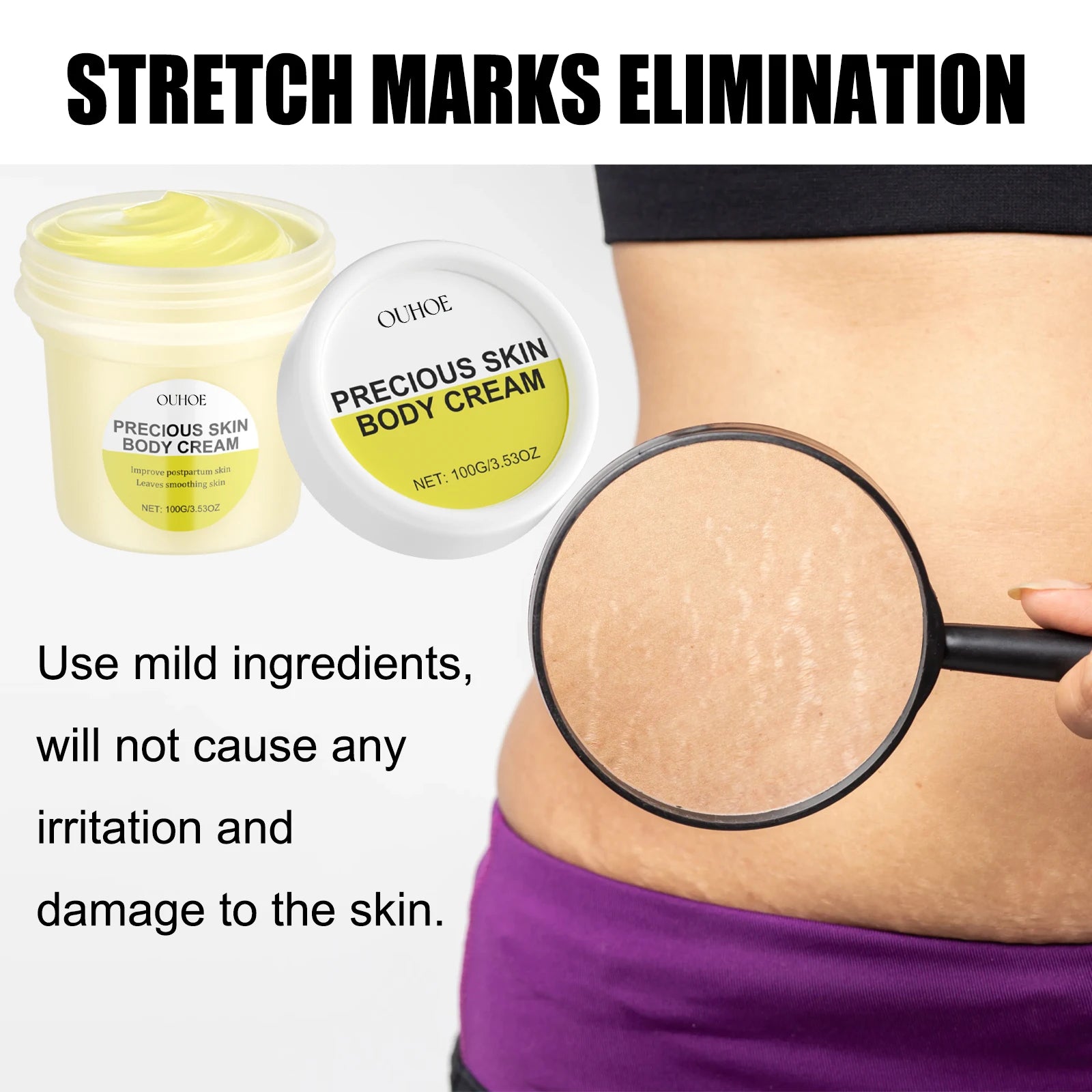 Ouhoe 100g Stretch Mark Removal Cream Maternity