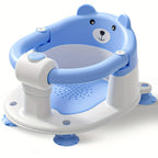 Baby Bath Seat For Babies Non-Slip Infant Chair With 4 Suction