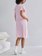 Nursing Maternity Sleepwear Dress