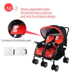 Twins baby stroller,