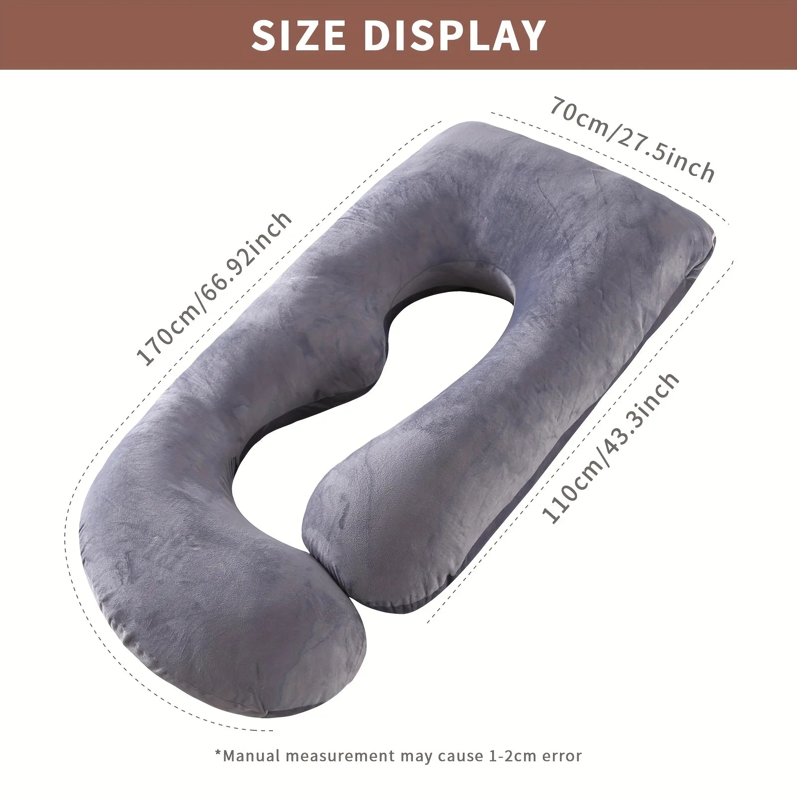 Detachable Maternity Pillow - G-Shaped