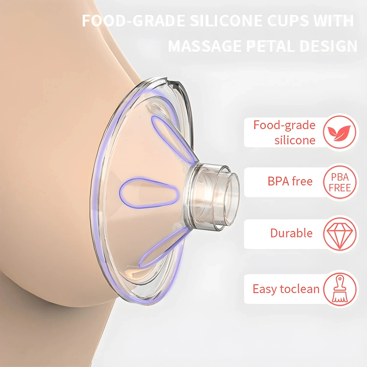 Wearable Electric Breast Pump Painless  automatic,
