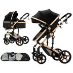3 in 1 Baby Stroller with Car Seat ISOFIX Compatible