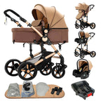 3 in 1 Baby Stroller with Car Seat ISOFIX Compatible
