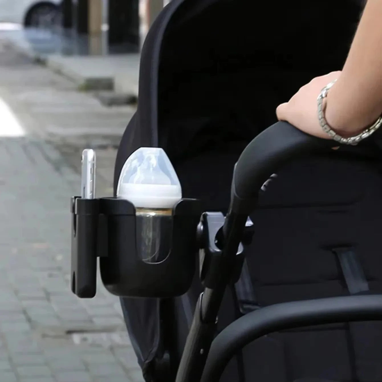 Pram Bottle Holders Anti-Slip  Mobile Phone
