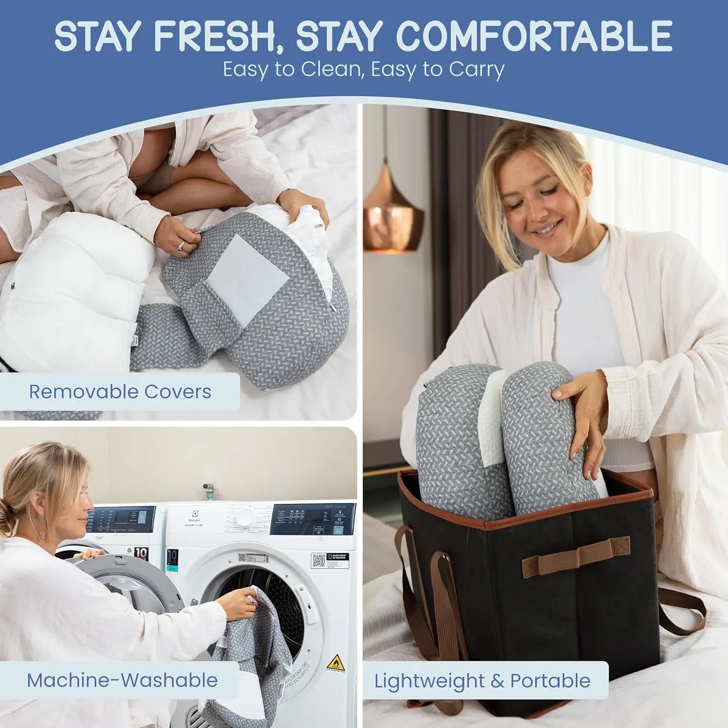 Comfortable Pregnancy Wedge Pillow