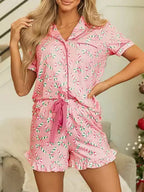 Women Summer Pajamas Set