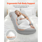 Pregnancy Pillow with Removable &Washable Cover