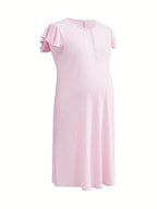 Nursing Maternity Sleepwear Dress
