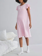 Nursing Maternity Sleepwear Dress