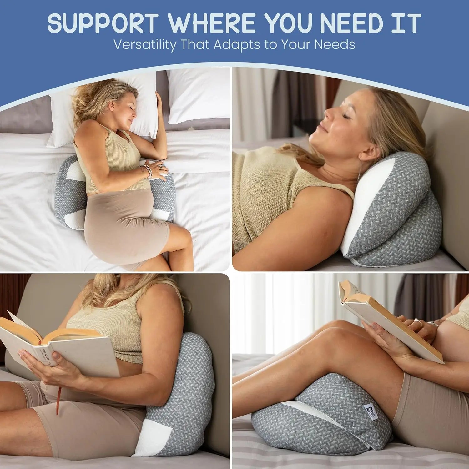 Comfortable Pregnancy Wedge Pillow