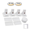 Magnetic Child Safety Lock invisible  Kids Security Drawer Latch Cabinet Door