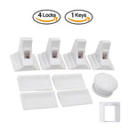 Magnetic Child Safety Lock invisible  Kids Security Drawer Latch Cabinet Door