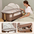 3-in-1 Adjustable Portable Baby Crib