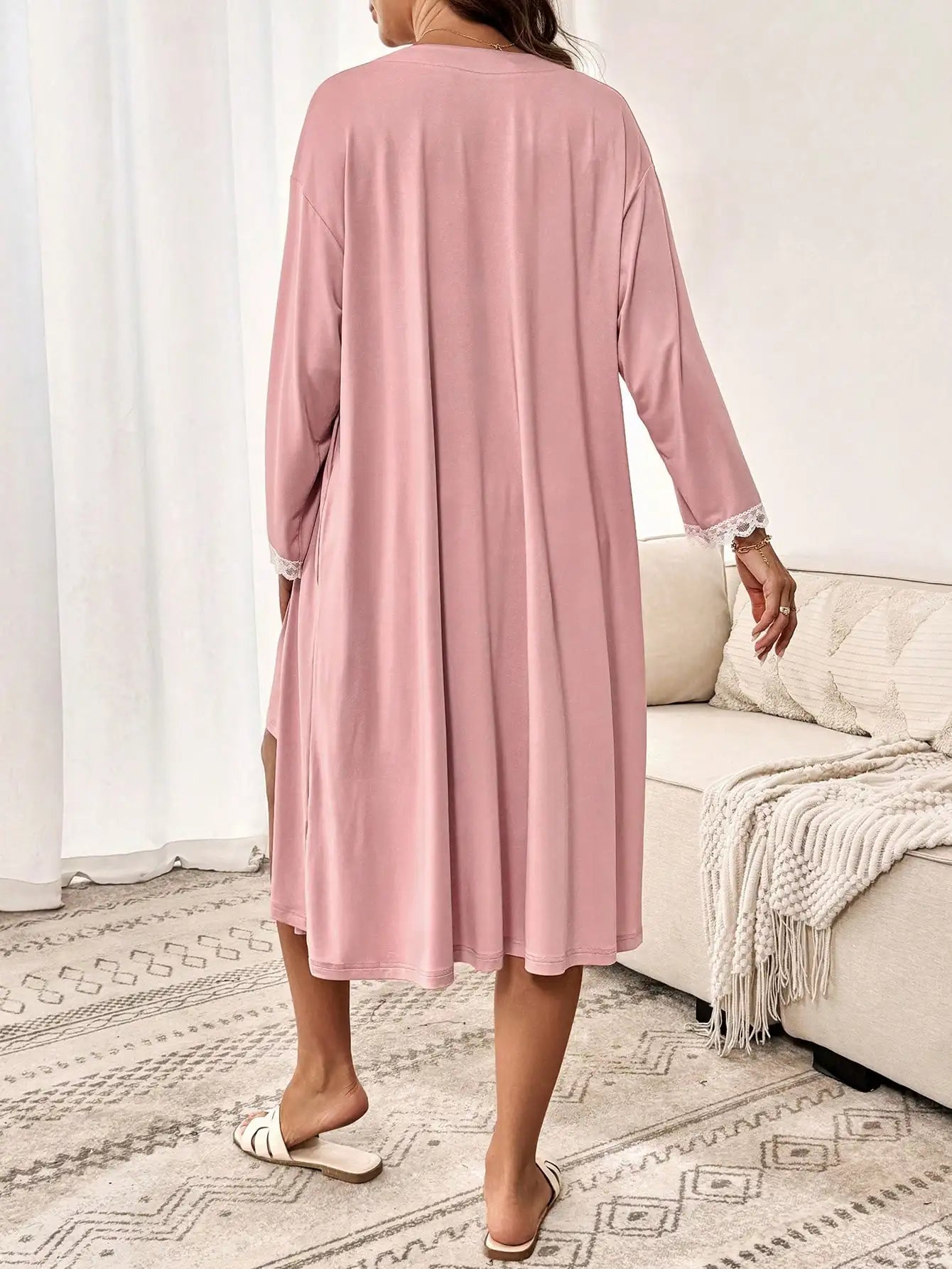 2-Piece Maternity Nursing Sleep Set: