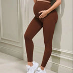 Pregnant Women's Yoga Pants Leggings  Belly Support