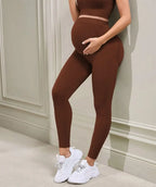 Pregnant Women's Yoga Pants Leggings  Belly Support