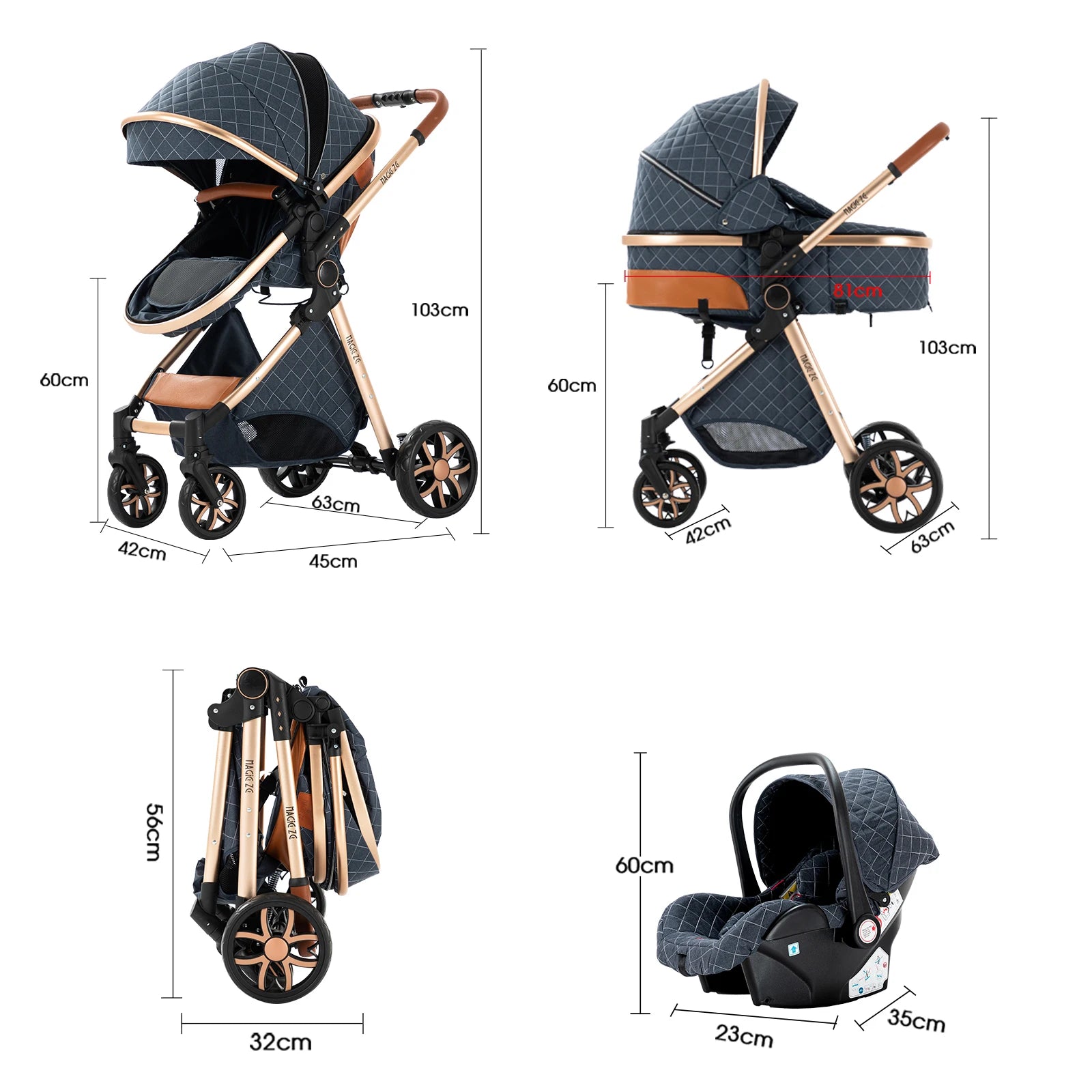 3 in 1,stroller