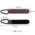 1/2pcs PU Leather Baby Bag Stroller Hook Accessories