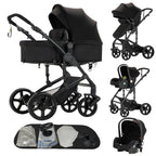 3 in 1 Baby Stroller with Car Seat ISOFIX Compatible