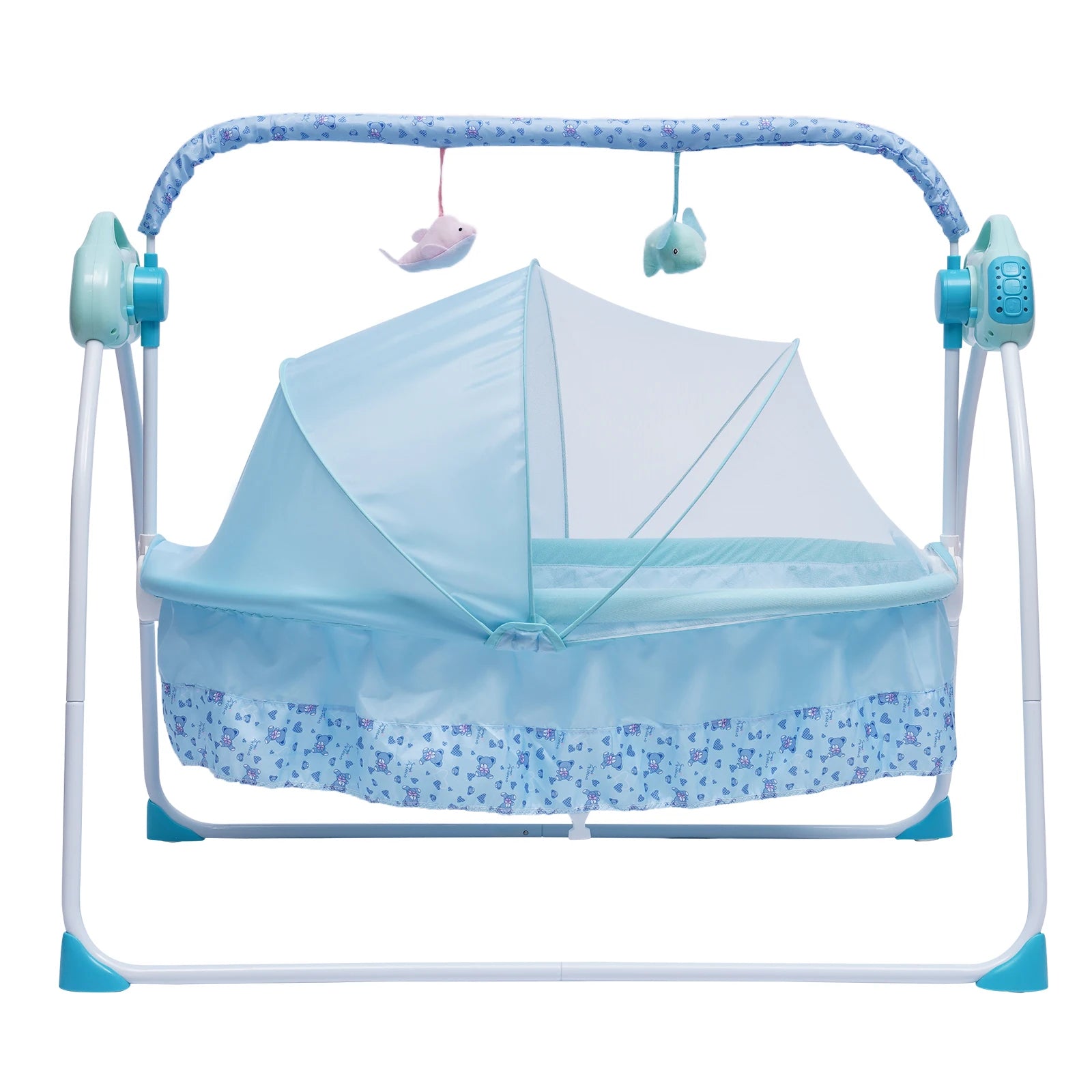 25kg Electric Baby Crib Cradle Auto Swing Bed