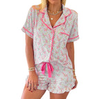 Women Summer Pajamas Set