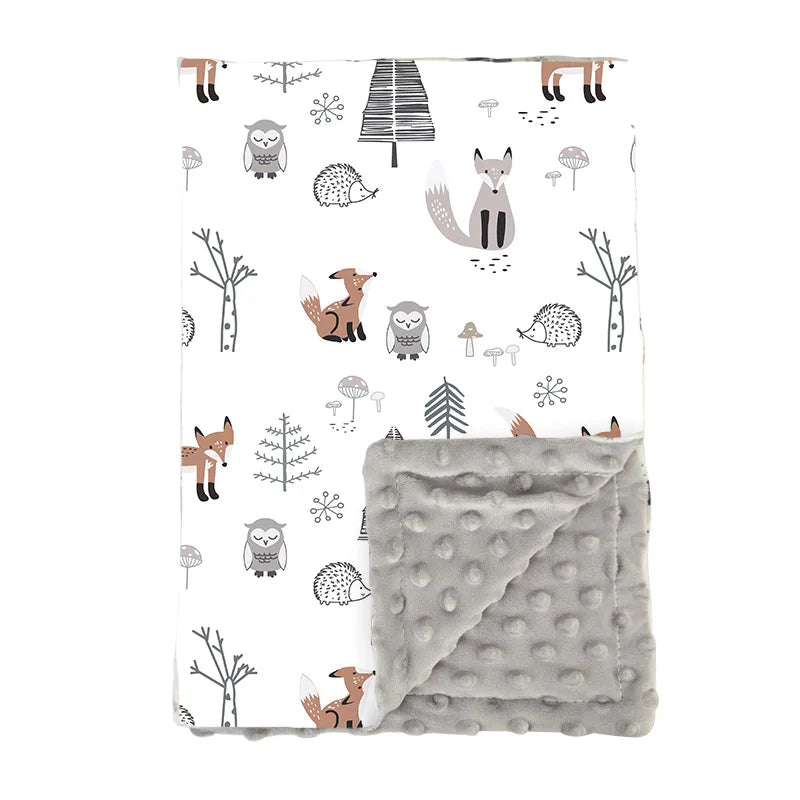 Winter Baby Swaddle Blanket