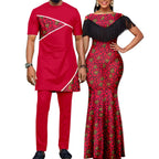 African Dresses for Women Matching Couple Outfits