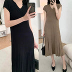 Pregnant Woman Summer Knitting Dress