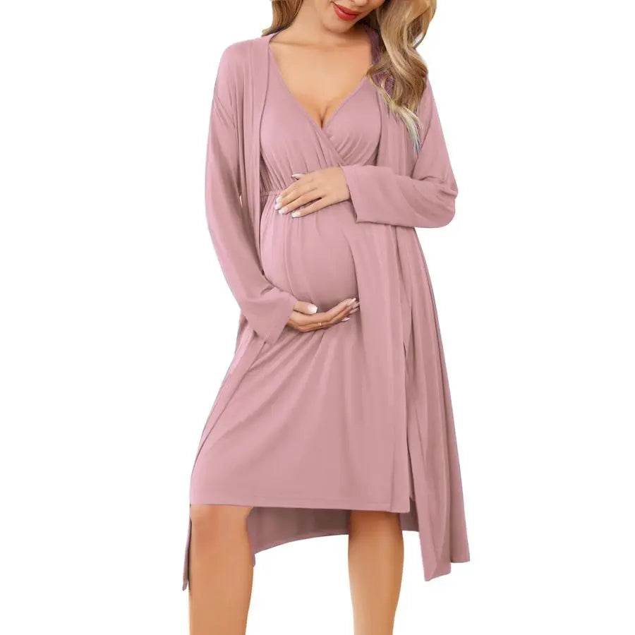 Maternity Robe Set Labor Delivery
