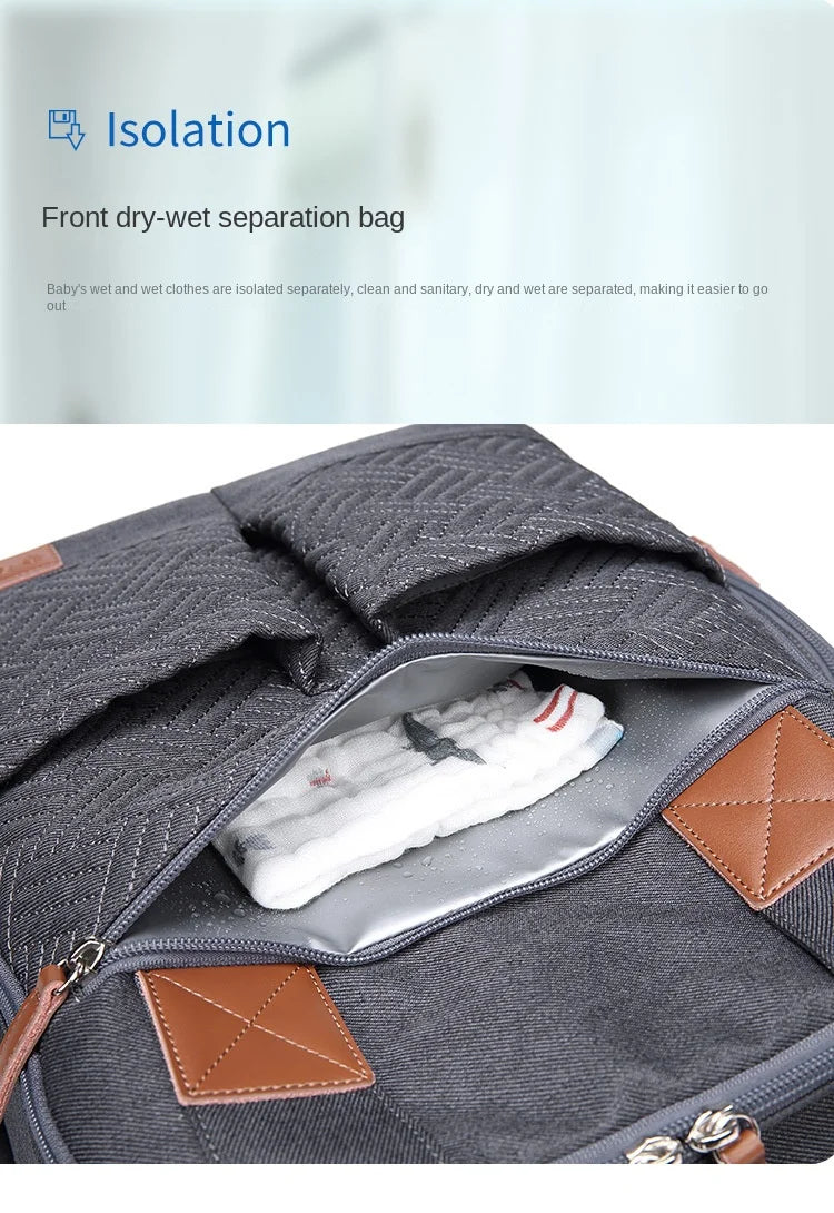 Multi-function Maternity Bags with Changing Mat