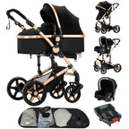 3 in 1 Baby Stroller with Car Seat ISOFIX Compatible