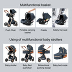 3 in 1,stroller