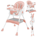 Foldable Baby High Toy Rack, Easy to Clean