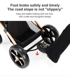 3 in 1 Baby Stroller with Car Seat ISOFIX Compatible