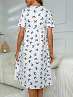 Maternity Surplice Dress