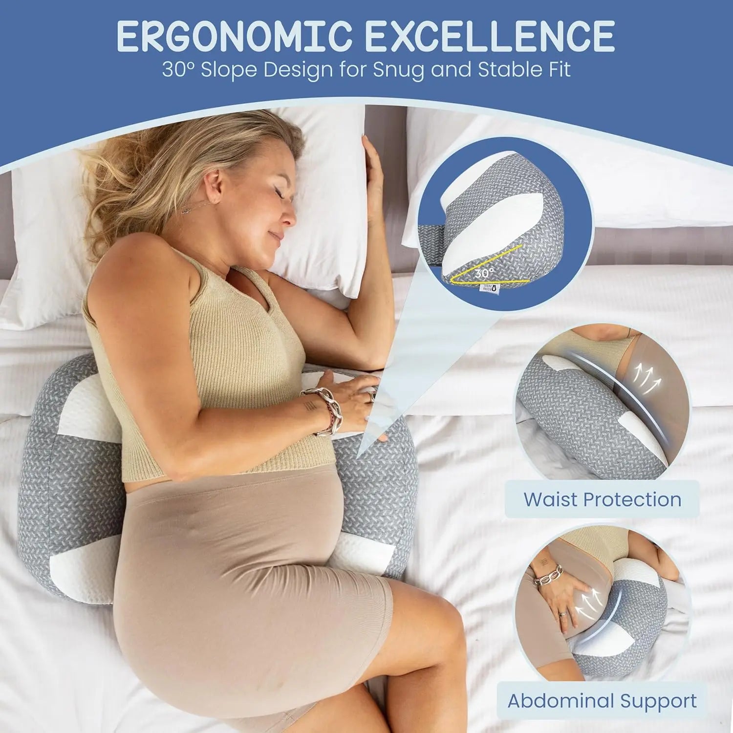 Comfortable Pregnancy Wedge Pillow