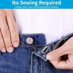 Easy-Adjust waist Extenders -pants Button