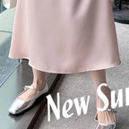 Maternity Silky Half Dress