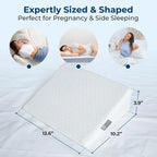 Knee Wedge Pillow- Firm Foam Support