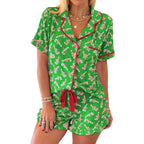 Women Summer Pajamas Set