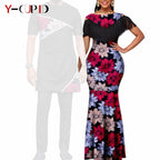 African Dresses for Women Matching Couple Outfits