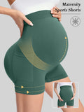 Pregnant women's pocket shorts,