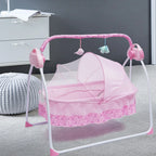 25kg Electric Baby Crib Cradle Auto Swing Bed