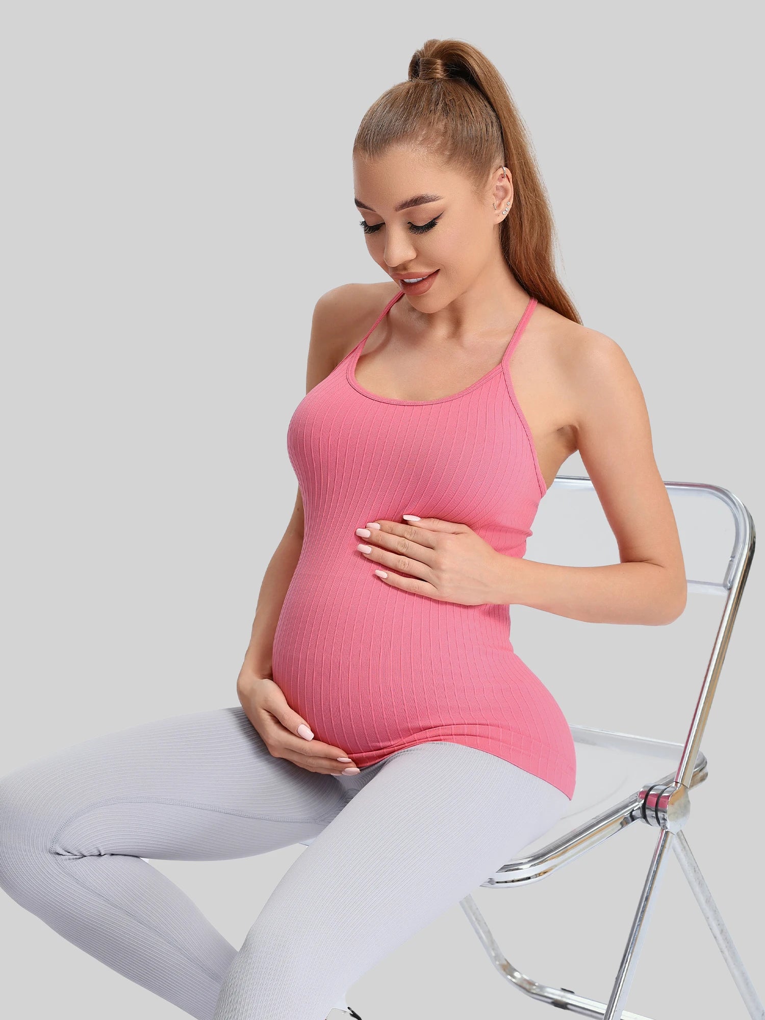 Pregnant yoga clothes, sports tops ,fitness vests