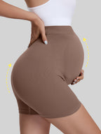 Maternity women  cropped pants, high waist support,