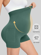 Pregnant women's pocket shorts,