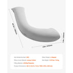 Pregnancy Pillow with Removable &Washable Cover
